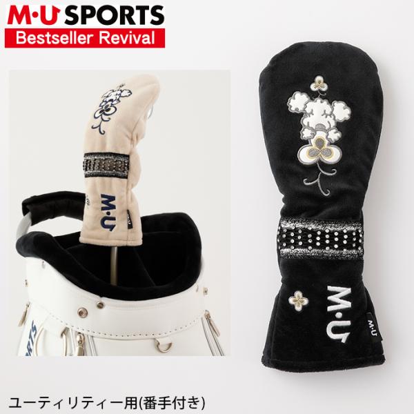 MU SPORTS MUスポーツ ヘッドカバー ユーティリティー 対応 キャラクター UT対応 レディース  MU25RE