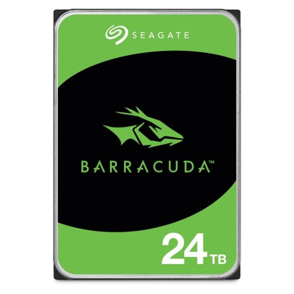 Seagate BarraCuda 3.5インチ HDD 24TB ジャンク品 Seagate シーゲイト BarraCuda 3.5インチ 24TB 内蔵