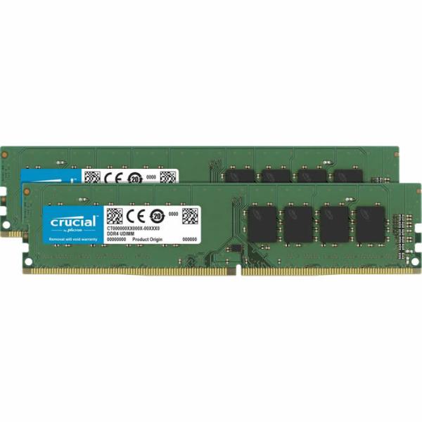 Crucial デスクトップ用増設メモリ 16GB(8GBx2枚) DDR4 2666MT/s(PC4-21300) CL19 UDIMM 288pin CT2K8G4DFRA266