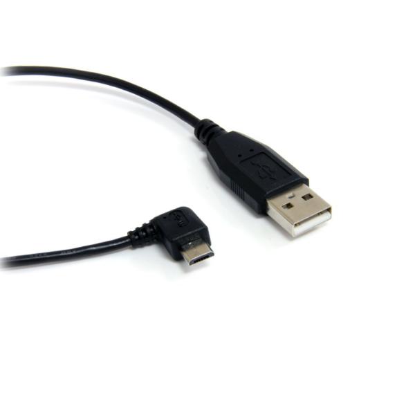 StarTech.com 1.8m micro USBϊP[u }CNUSBEL^P[u USB A[q IX[USB micro-B[q IX High Speed USB2.0Ή UUSBHAUB6RA
