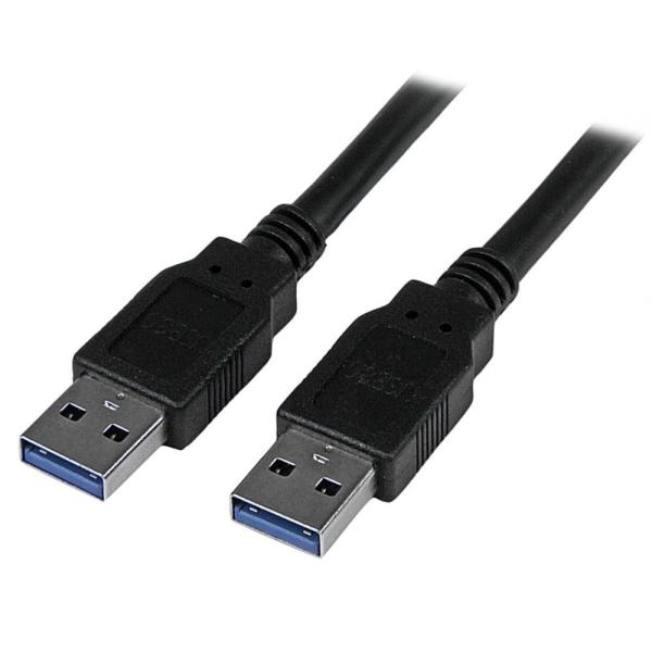 StarTech.com 1.8m ubN SuperSpeed USB 3.0 P[u USB A IX - USB A IX USB3SAA6BK