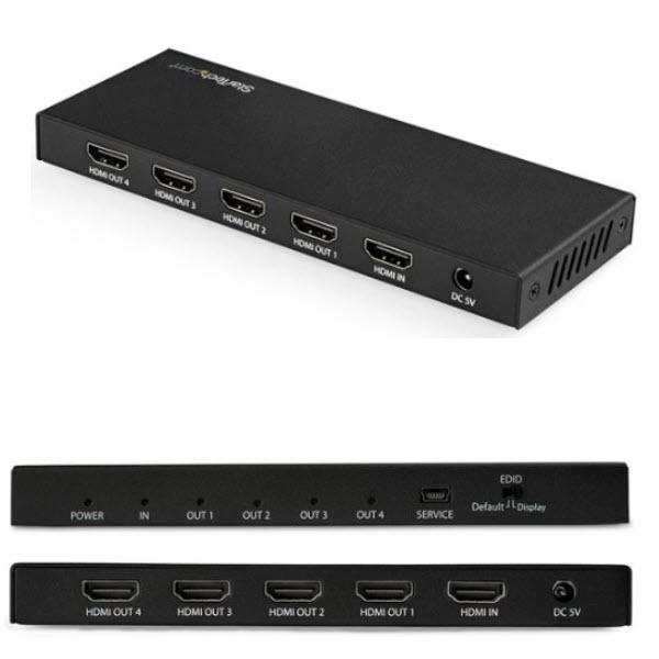 StarTech.com StarTech.com HDMI分配器 1入力4出力 4K/60Hz HDMI 2.0