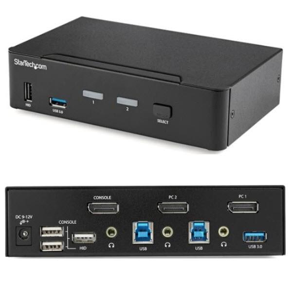 StarTech.com StarTech.com KVMスイッチ/2ポート/1画面/DisplayPort