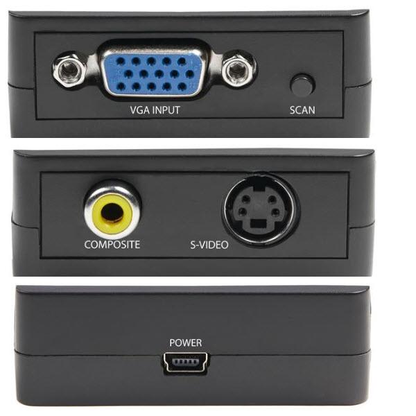 Vga Rca S端子 変換コンバータ Pcからtvへ 1080p 480i スケーラ Usbポートから電力供給 Vga2vid2 シネックス ストア 通販 Paypayモール