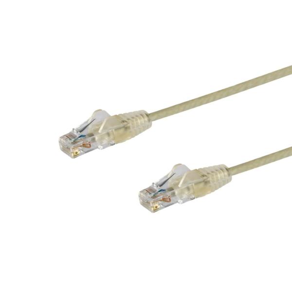 StarTech.com カテゴリ6 LANケーブル 2.5m Cat6極細ギガビット