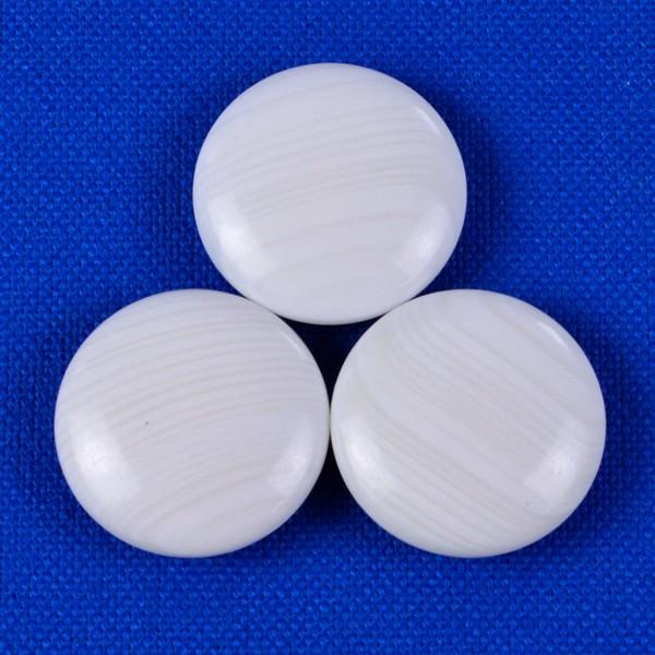 碁石 日向特製蛤碁石 25号 雪印 厚み7.0mm【囲碁将棋専門店の将 碁石 日向特製蛤碁石 25号 雪印 厚み7.0mm【囲碁将棋専門店の将