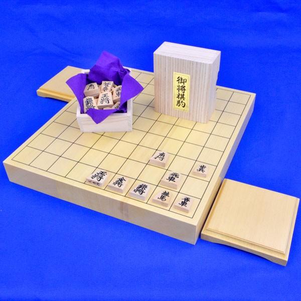 木製将棋セット ヒバ1寸5分卓上将棋盤セット【特売品】(将棋駒 木製将棋セット ヒバ1寸5分卓上将棋盤セット【特売品】(将棋駒