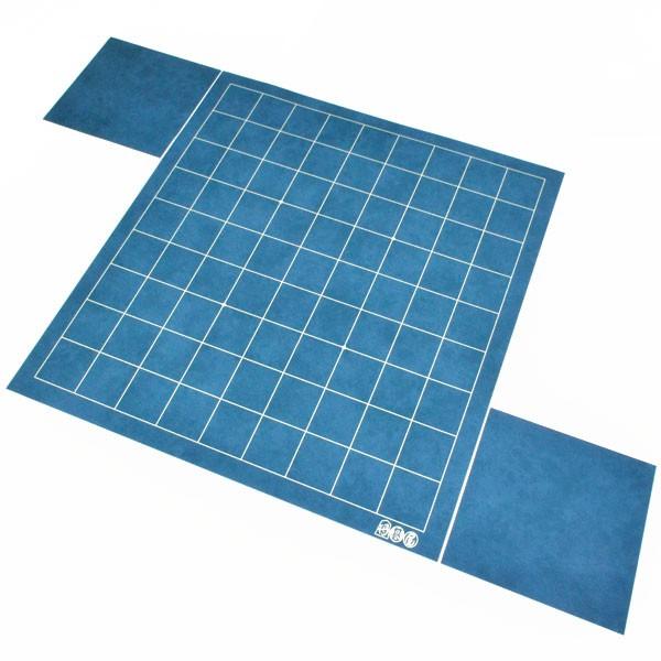 ■将碁屋マット将棋盤　※デニム柄・将棋盤の材質：軟質塩ビ材　※デニム柄・将棋盤のサイズ：横幅33cm×奥行36cm　厚み約0.9mm・将棋盤の重量：約65g■マット駒台　※デニム柄　（2枚）・駒台の材質：軟質塩ビ材　※デニム柄・駒台のサイズ...