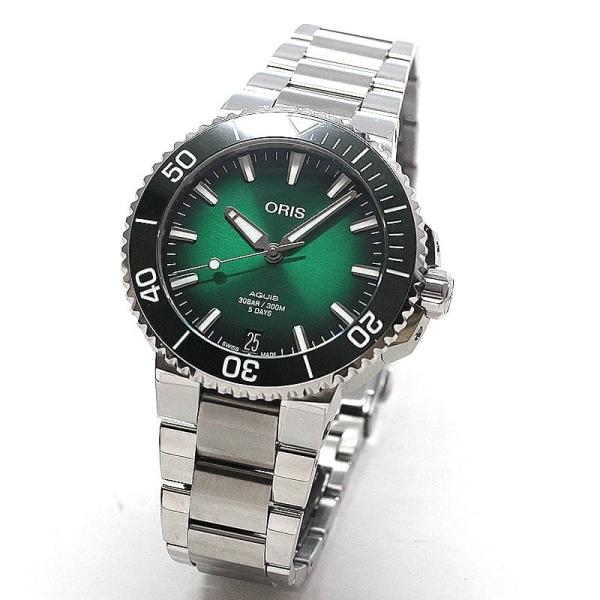 IX/Oris/_CrO/AQUIS(ANCX)/Lo[400/_Co[YEHb` 400 7769 4157-0782209PEB 41.5mma O[ rv@KAi