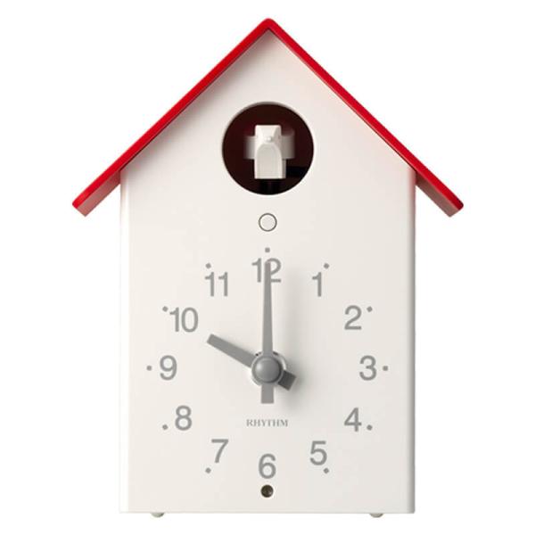 未使用新品 RHYTHM ふいごカッコークロック4RH797SR01 リズム