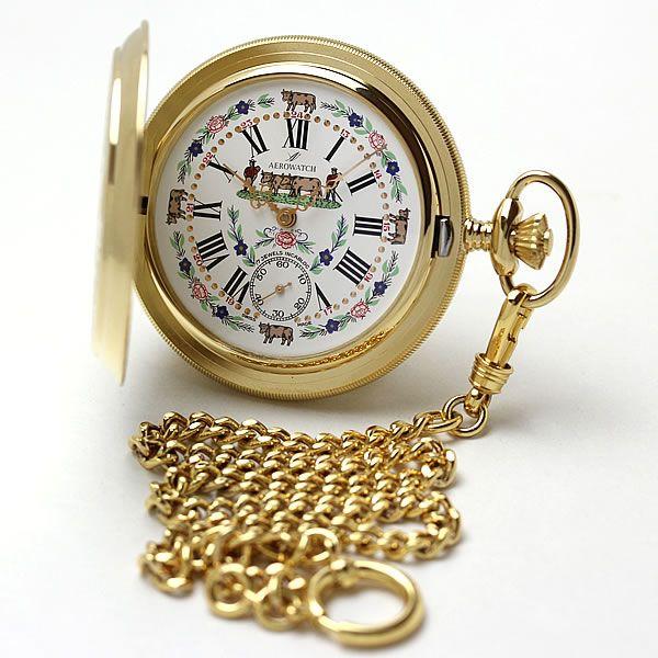 AEROWATCH（アエロウォッチ） アエロ（AERO）手巻き式懐中時計