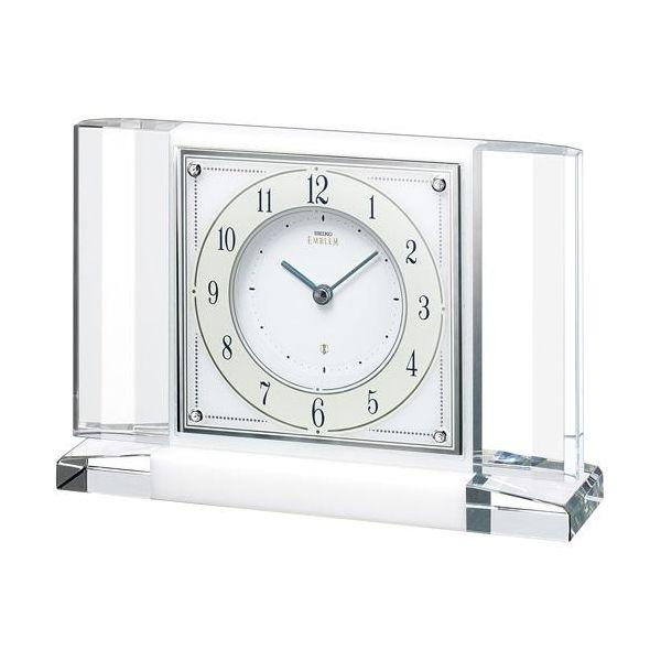 未使用 SEIKO エンブレム HW565W 置時計 銀座和光 HW565W | セイコー クロックオンラインストア