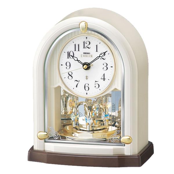【未使用品】SEIKO セイコー EMBLEM エンブレム 置時計 HW593W syohbido-store_hw593w