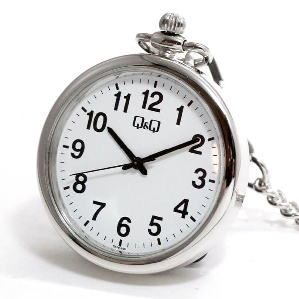 たシチズン Q&amp;amp;Q 懐中時計は、大切な人へのプレゼントとしても最適です。扱いやすいクォーツ時計なので、懐中時計初心者の方でも安心してお使いいただけます。重量:47.5g厚み:8.4mmケース直径・幅:40.0ｍｍケース:亜鉛...