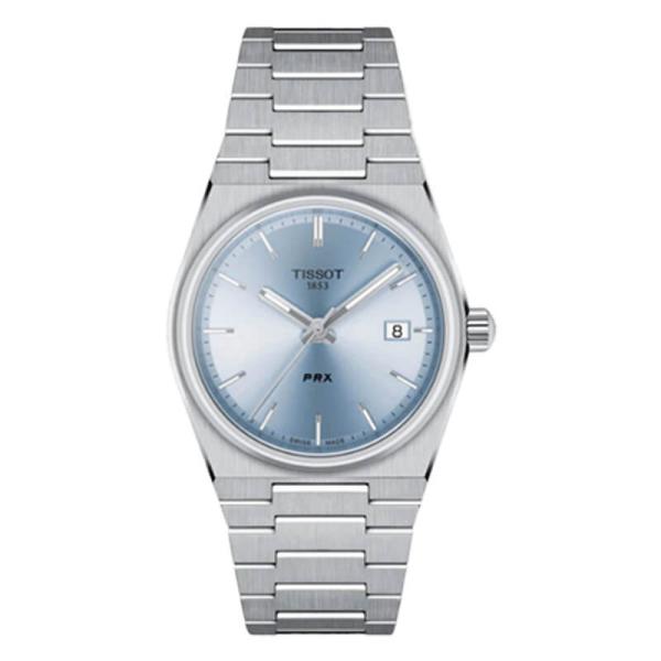 TISSOT（ティソ） PRX ピーアールエックス 腕時計 35mm経 ライトブルー