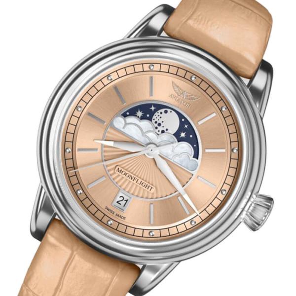 AVIATOR(ArGC^[) MOONFLIGHTi[tCgjBEIGE CHAMPAGNE S[h rv V.1.33.0.259.4 KAi