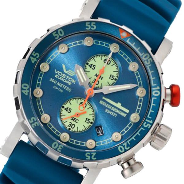 VOSTOK EUROPE�i�{�X�g�[�N ���[���b�p�j/ Nuclear Submarine(�j���[�N���A�E�T�u�}���[��) �N���m�O���t VK61-571A610 �r���v ���K�A���i