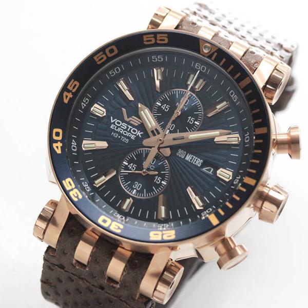 VOSTOK EUROPE�i�{�X�g�[�N ���[���b�p�j �G�l���M�A-2 VK61-575B590 �u���[ �r���v[���K�A���i]