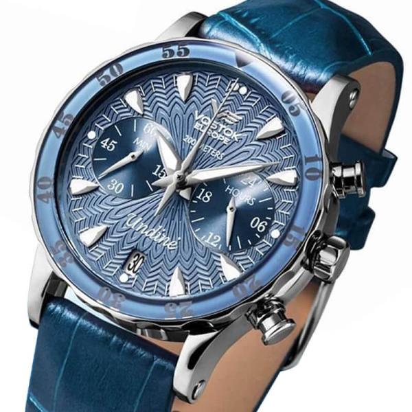 VOSTOK EUROPE({Xg[N [bp) Undine EfB[l 39mmafB[XEHb` VK64-515A526 rv