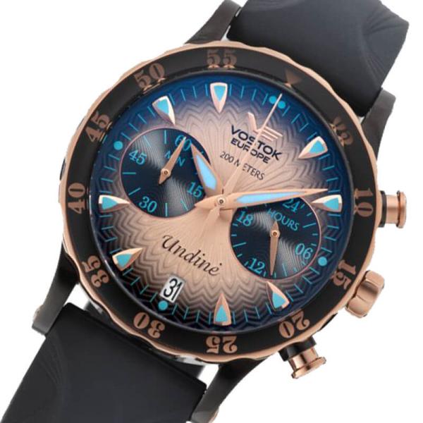 VOSTOK EUROPE(�{�X�g�[�N ���[���b�p) Undine �E���f�B�[�l 39mm�a���f�B�[�X�E�H�b�` VK64-515E627 �r���v ���K�A���i