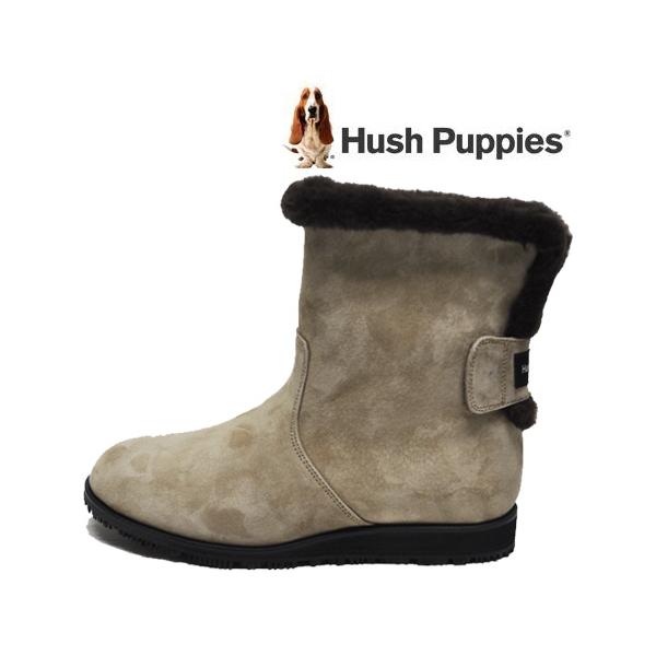 Hush Puppies ハッシュパピー 靴 ブーツ L116T ホーン ベージュ