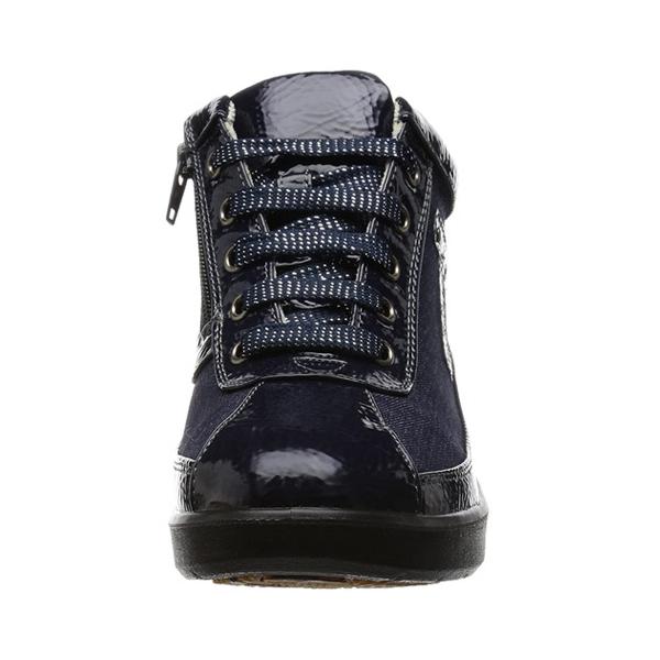 旅日和 靴 シューズ Tb ネイビーデニム 靴幅3e ヒール5cm 美脚 サイドファスナー コンフォートシューズ レディースシューズ 婦人靴 婦人 レディース Buyee 日本代购平台 产品购物网站大全 Buyee一站式代购 Bot Online