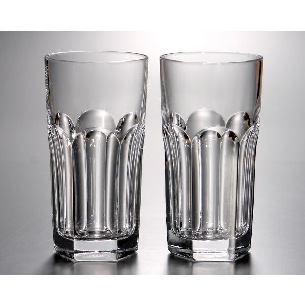 Baccarat - 新品 バカラ アルクール 2811-288（1702-233） ハイボール 14cm ペア（2個入り） グラス タンブラー 2811288 1702233 結婚祝い プレゼント 贈り物 ギフトセット 食器セット_01010054 バカラ 【名入れ可有料】バカラ Baccarat グラス ペア