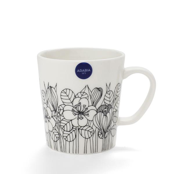 【マグ ギフト 結婚祝い プレゼント 贈り物 お返し オシャレ:食器日和】アラビアのデコレーターとして活躍した偉大なデザイナー、エステリ・トムラが手掛けたクロッカスのパターンが復刻しました。元々、1978年から1979年の2年間のみに製造さ...