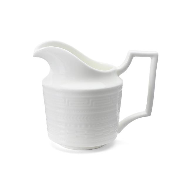 【電子レンジ対応 食洗機対応 食器 ギフト 結婚祝い プレゼント 贈り物 お返し オシャレ:食器日和】材質：ファインボーンチャイナサイズ：口径：5.5cm 高さ：10.5cm 容量：250ml 幅（注ぎ口、取手含）：12.5cmブランド：W...