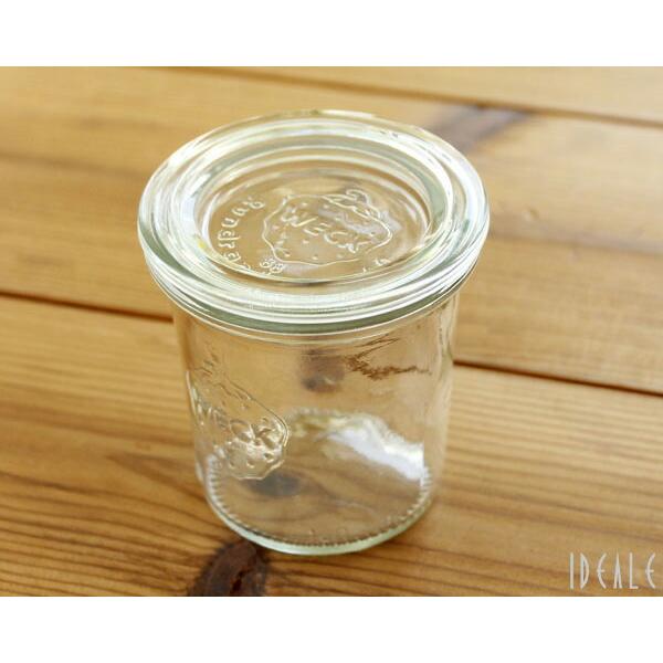 【耐熱 電子レンジ対応 おしゃれ ギフト 結婚祝い プレゼント 贈り物 お返し オシャレ:食器日和】WECKのスタンダードフォルム、シンプルなモールドシェイプです。スパイス入れ、小物入れ、ジャムやピクルスの保存容器など、様々な使い方ができま...