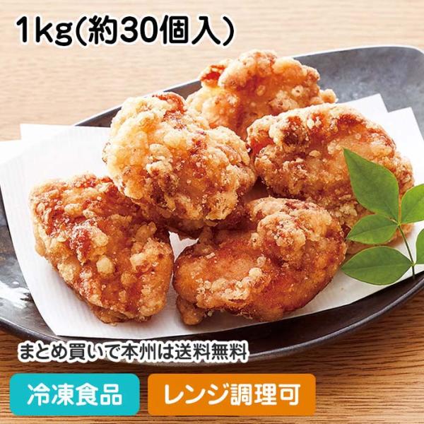 醤油、生姜を効かせた和風の味付けです。サクッとした食感の衣で包んだ竜田揚げです。レンジ調理も対応しております。■原材料：鶏もも肉(タイ)、衣(ばれいしょでん粉(遺伝子組換え不分別))、しょう油、しょうがペースト、にんにくペースト、みりん、食...