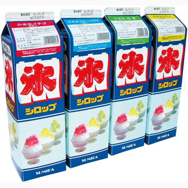 業務用 かき氷 イチゴ 1.8L紙パック 10468 販売期間4月末-8月 文化祭 カキ氷