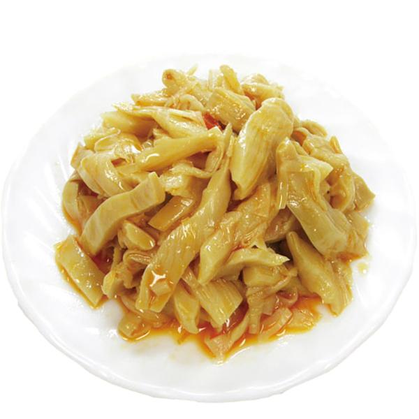 【業務用】【業務用食材】【常温商品】【7,990円以上ご購入で送料無料】【食彩ネットショップ】独特のやわらかい食感の穂先竹の子を、パンチの効いたラー油で和えた、ご飯がすすむ商品です。■原材料：穂先メンマ（中国）、辣油、砂糖、ごま油、食塩、大...