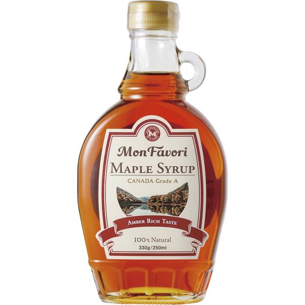 他サイト： 業務用 メープルシロップ 330gビン 4387 トッピング ホットケーキ パンケーキ 富永貿易の商品画像