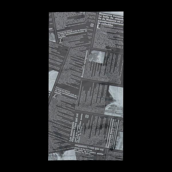 業務用 6572 ヨーロピアン小袋 (A) (150X300mm)  100枚 パン包装 サンドウィッチ袋