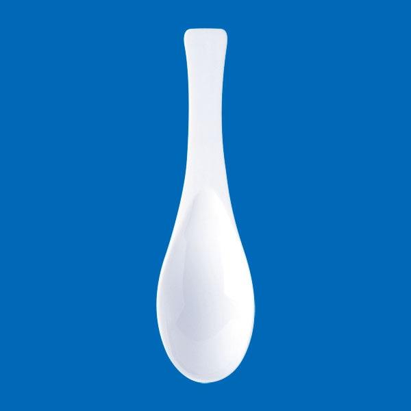 業務用 レンゲ #140 白 140mm バラ 500本 Y003436 使い捨てカトラリー レンゲ