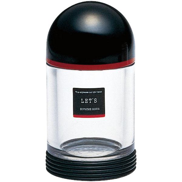 【業務用】【常温商品】【規格内容】直径Φ４２×高さ８５ｍｍ【材質】本体・蓋：ＡＳ樹脂、底ゴム：シリコーン【容量】５３ｍｌ【耐冷耐熱温度】８０℃【補足２】再利用【色】透明／黒【柄】柄無【商品特徴】シンプルなデザインにスベリ止め付き。安心設計の...