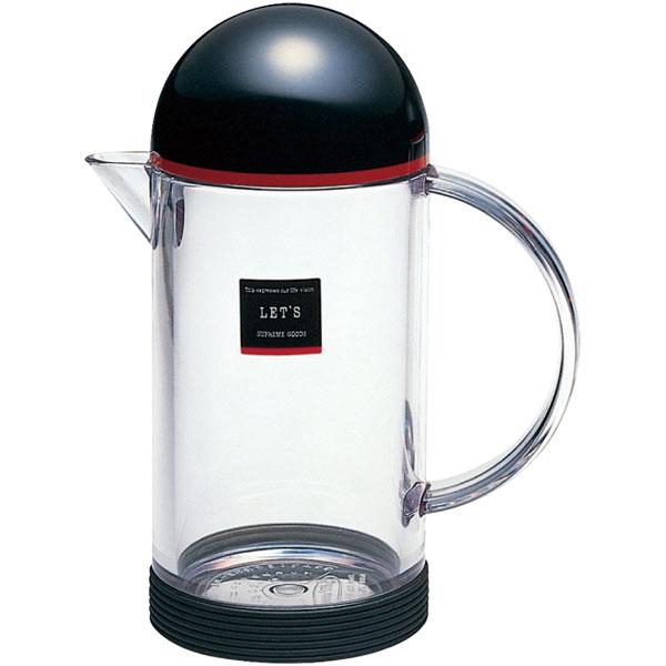 【業務用】【常温商品】【規格内容】幅７０×奥行１２６×高さ１６０（本体部直径Φ７０ｍｍ）【材質】本体・蓋：ＡＳ樹脂、底ゴム：シリコーン【容量】３００ｍｌ【耐冷耐熱温度】８０℃【補足２】再利用【色】透明／黒【柄】柄無【商品特徴】シンプルなデザ...