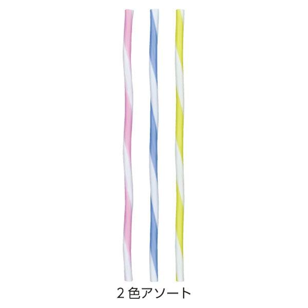 【業務用】【常温商品】【規格内容】直径Φ６×長さ２１０ｍｍ【耐冷耐熱温度】６０℃【販売形態】包装なし【形状】スパイラル【材質】ＰＰ（ポリプロピレン）【補足１】ジュース用【補足２】使い捨て【色】白桃青黄【柄】柄付【イベント・行事】お持ち帰り、...