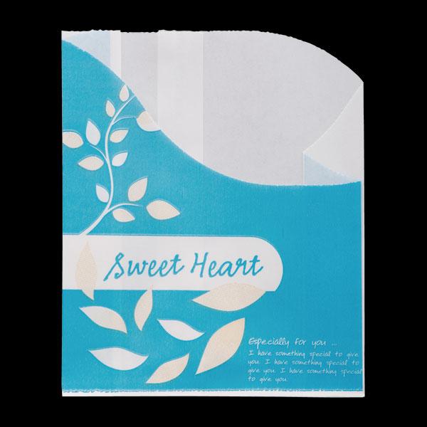 【業務用】【常温商品】【規格内容】仕上幅９０（マチ３５）×（袋部分６２＋開口部）４５ｍｍ【材質】耐油紙５０Ｇ【補足１】耐油加工【補足２】使い捨て【色】青【柄】柄付【商品特徴】ドーナツに最適。耐油紙を使用していますので余分な油分を吸収します。...