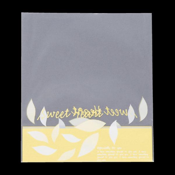 【業務用】【常温商品】【規格内容】幅１５０×長さ１７０（底マチ４０）ｍｍ【厚み】０．０３ｍｍ【材質】ＯＰＰ３０ミクロン【補足１】使い捨て【色】透明黄【柄】柄付【商品特徴】底にマチがあるため自立性があります。サンドウィッチやデニッシュ、焼き菓...