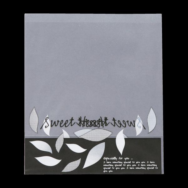 【業務用】【常温商品】【規格内容】幅１５０×長さ１７０（底マチ４０）ｍｍ【厚み】０．０３ｍｍ【材質】ＯＰＰ３０ミクロン【補足１】使い捨て【色】透明黒【柄】柄付【商品特徴】底にマチがあるため自立性があります。サンドウィッチやデニッシュ、焼き菓...