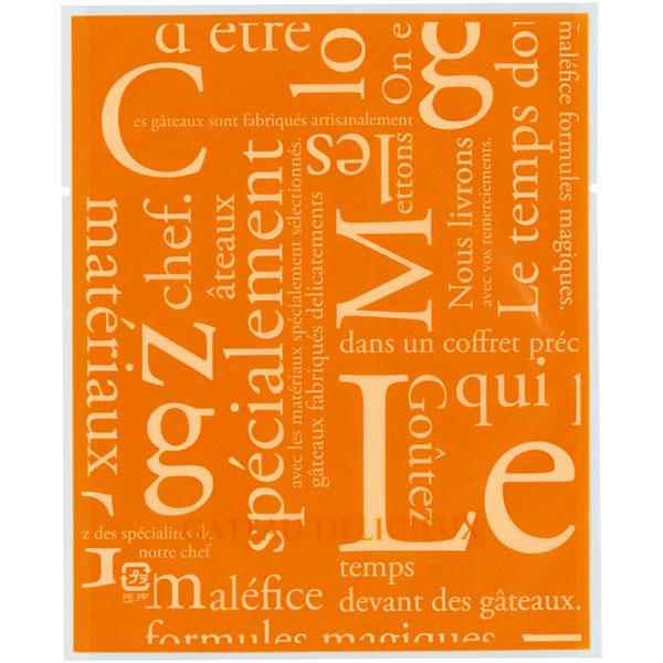 【業務用】【常温商品】【規格内容】幅１１５×長さ１４０ｍｍ【厚み】０．０６ｍｍ【形状】カマス袋【材質】ＫＯＰ２０／ＬＬＤ４０【加工】Ｕノッチ（左右）付、縦５ｍｍシール【補足１】脱酸素剤対応、乾燥剤対応、ノッチ付【補足２】使い捨て【色】透明橙...