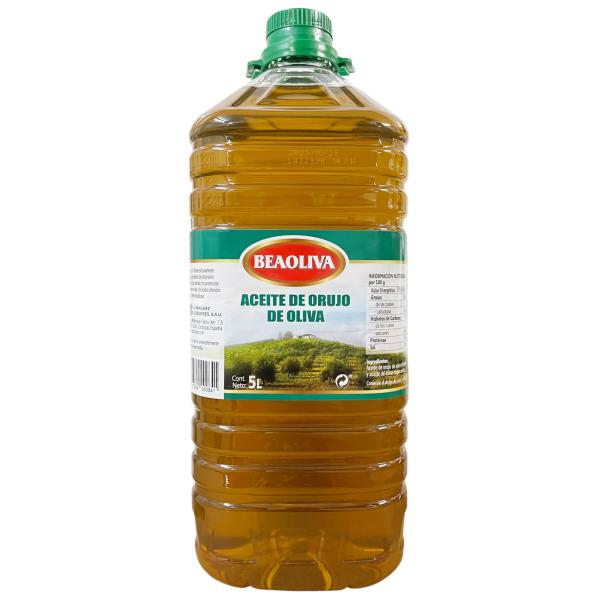 BEAOLIVA ポマスオリーブオイル 業務用ペットボトル　５L　