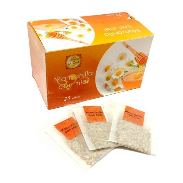 【送料について】６点で送料無料！店舗内商品組み合わせOKです♪※沖縄、離島を除く原材料：カモミール・蜂蜜の香料（蜂蜜粉末、甘味料）内容量：２５TB入り原産国：スペイン【商品説明】  ・  程よい甘さの、はちみつカモミール。スペイン産のハーブ...