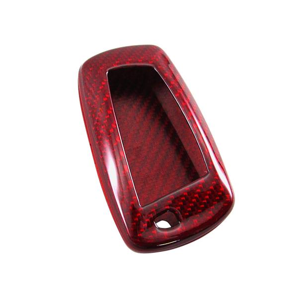 BRIGHTZ BMW 6シリーズ F13 リアルカーボンスマートキーケース 赤 【 KEY-CASE-045 】 F 13 クーペ 640i 650