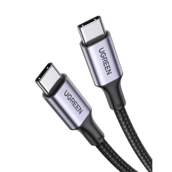 他サイト： USB Type Cケーブル iPhone15 MacBook Pro Matebook iPad Xperia Galaxy  1m ブラックの商品画像