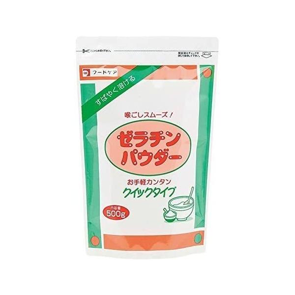 商品特徴水にふやかす手間がなく、お湯（60℃以上）に入れてかき混ぜるだけで溶けます。溶解性が優れていますので、添加したゼラチンをむだなくご利用できます。ゼラチンゼリーは、やわらかく適度な弾力性があり、喉ごしが良く、スムーズに召し上がれます。