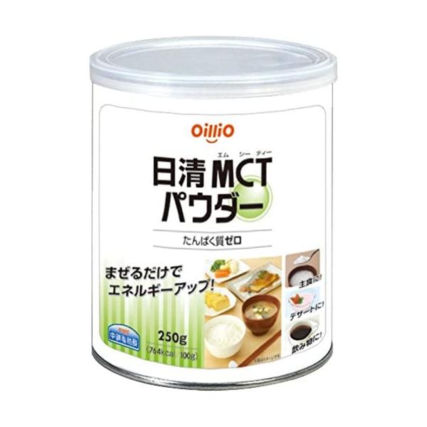 《特徴》●油脂成分はMCT100%で、たんぱく質ゼロ。●液体にまぜても油浮きしにくく、均質にまざりやすい。●料理にまぜるとコクがでて、風味がアップし、おいしくエネルギーアップ。《使用上の注意》・初めてご使用になる場合は、大さじすりきり1杯(...