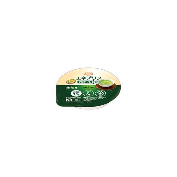 日清オイリオ エネプリンプロテインプラス 抹茶味 40g×24個 栄養補助食 カロリー補給 たんぱく質補給 高齢者